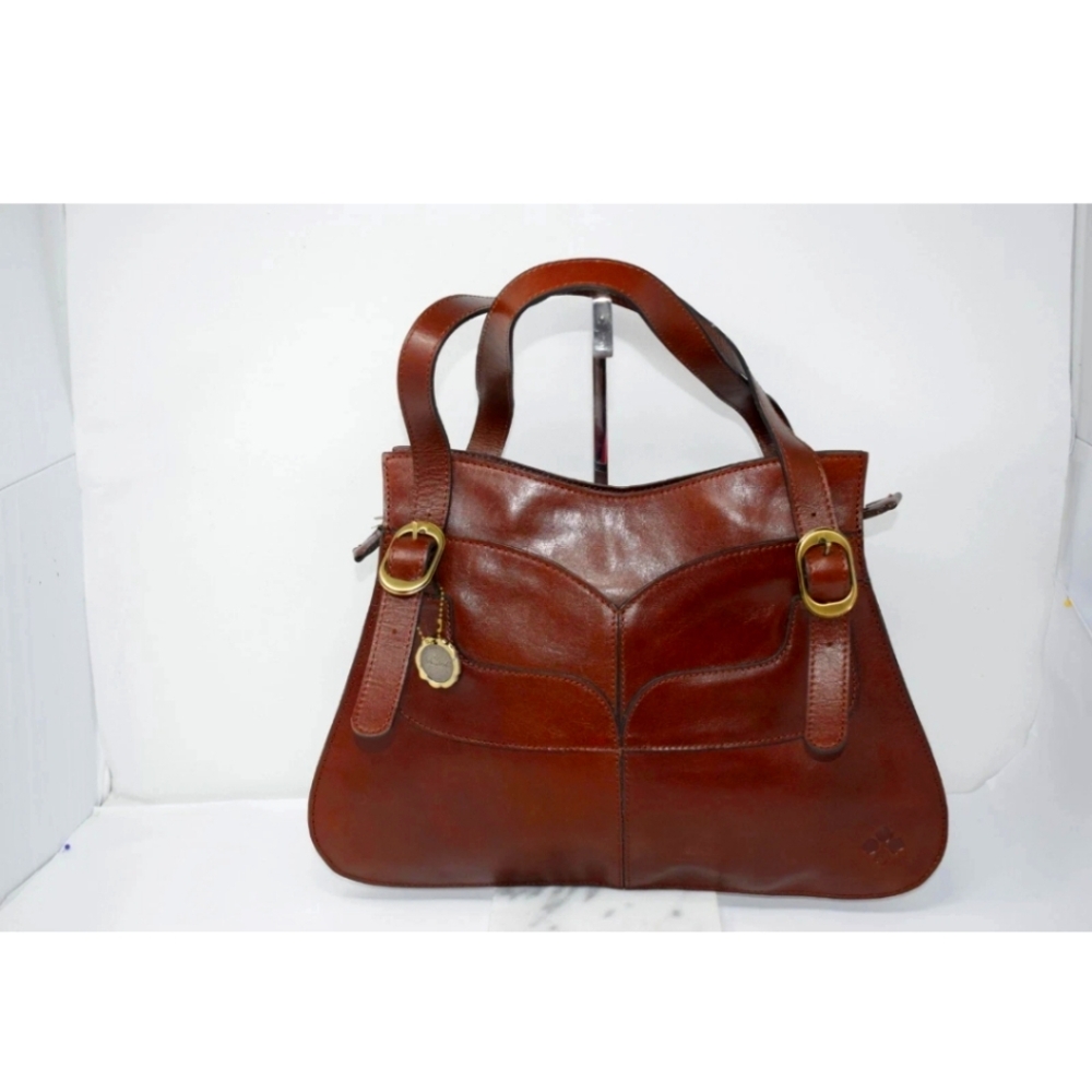 Anniversary Edition Patricia Nash Women  Brown Leather Shoulder Handbag